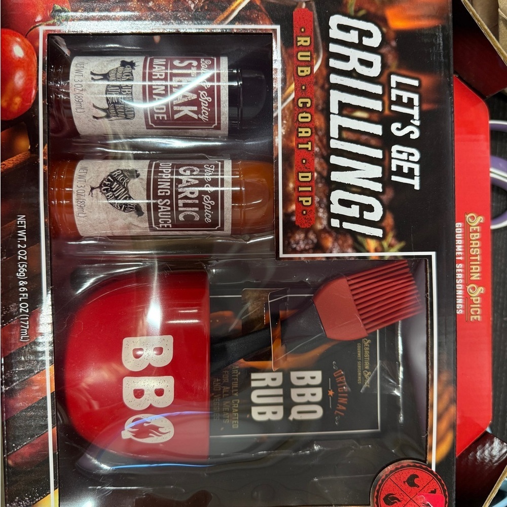 Sebastian Spice BBQ Rub and Sauce Set NEW in Box - Picture 8 of 9